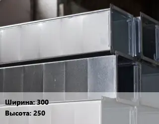 Прямоугольный воздуховод 300х250